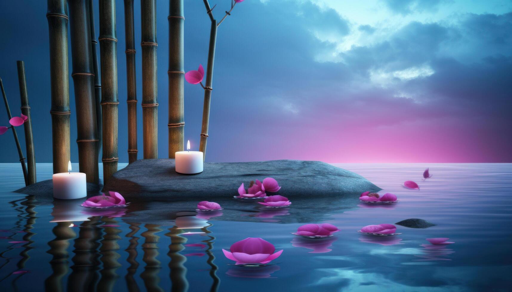 Spa natural background. Illustration photo