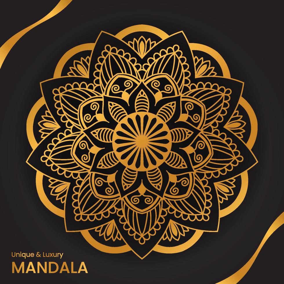 vector mandala pattern design