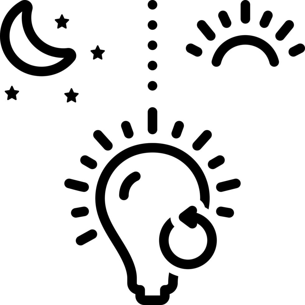 line icon for continues vector