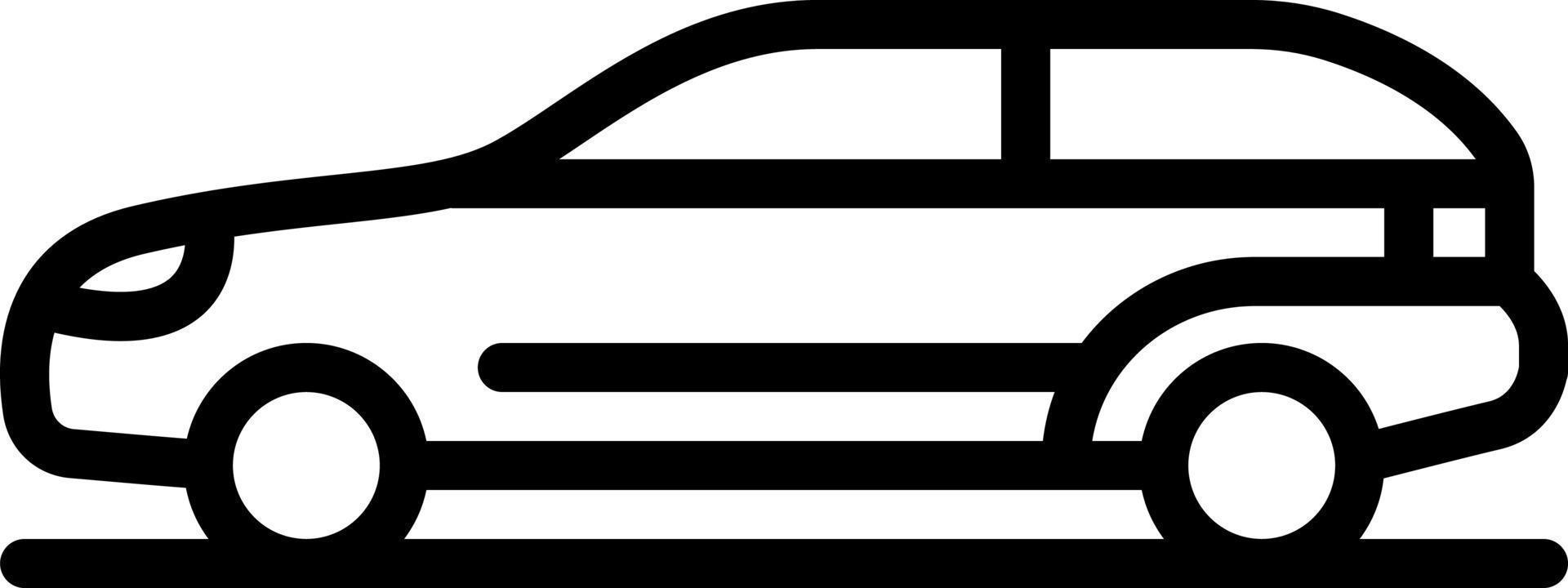 line icon for car vector
