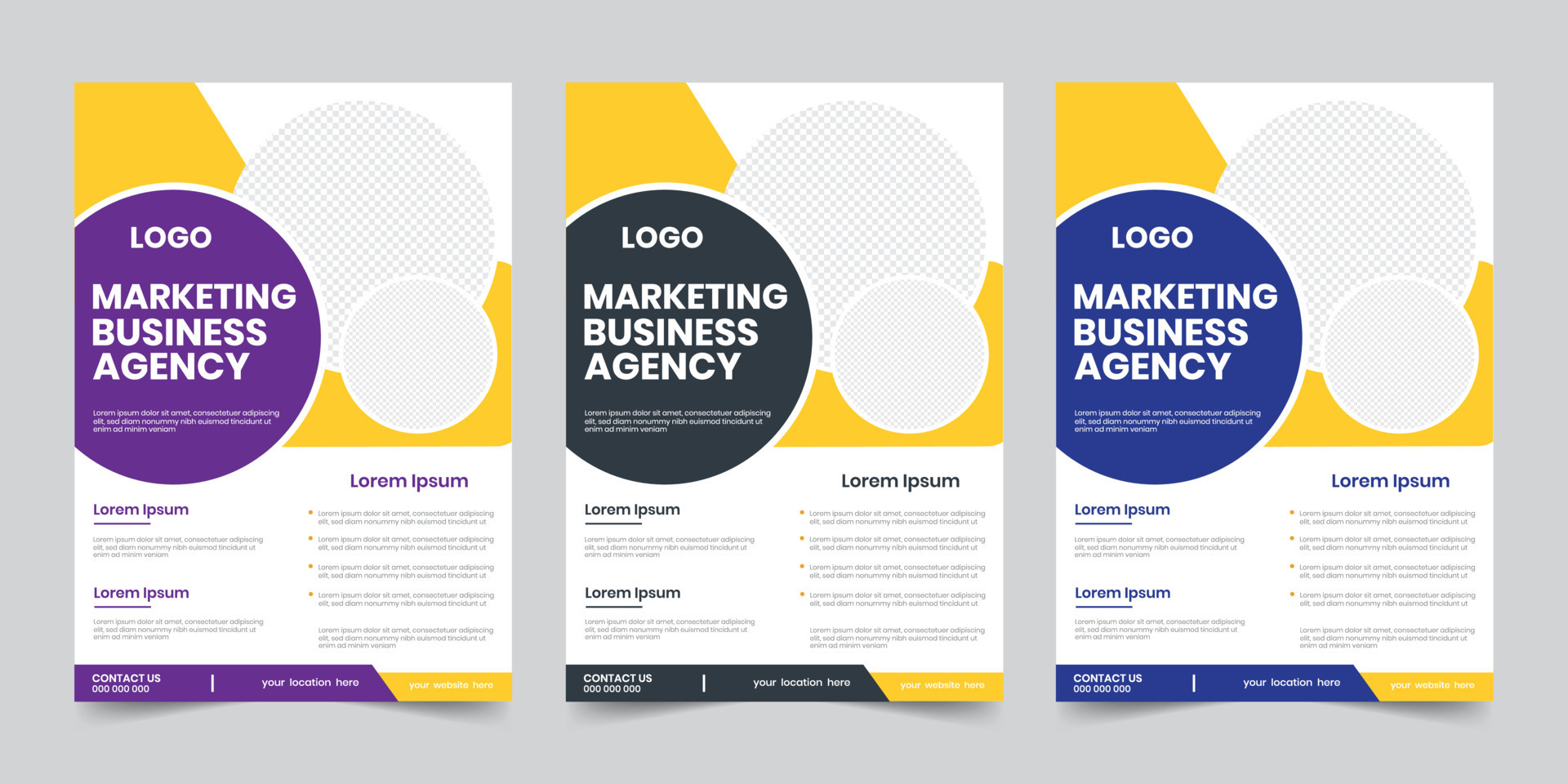 Corporate marketing proposal sample, Free stationery flyer 23133009