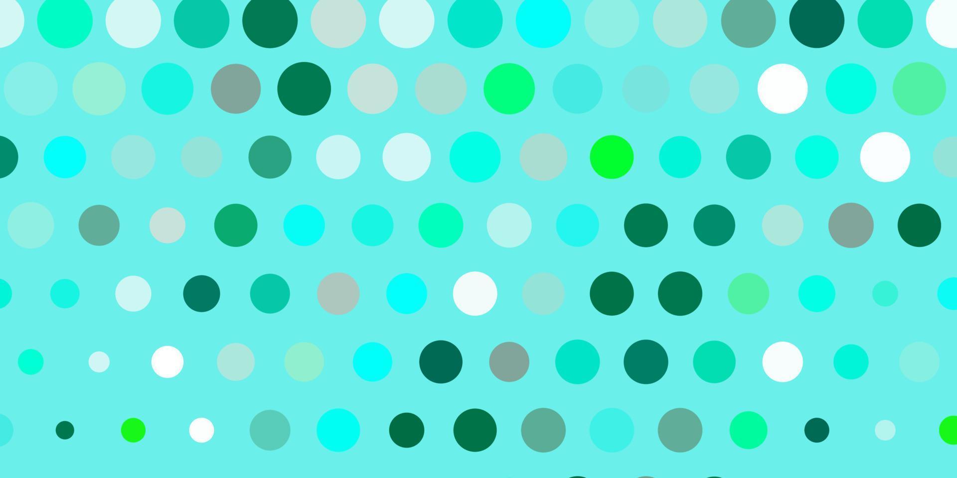 Light green vector backdrop with dots.