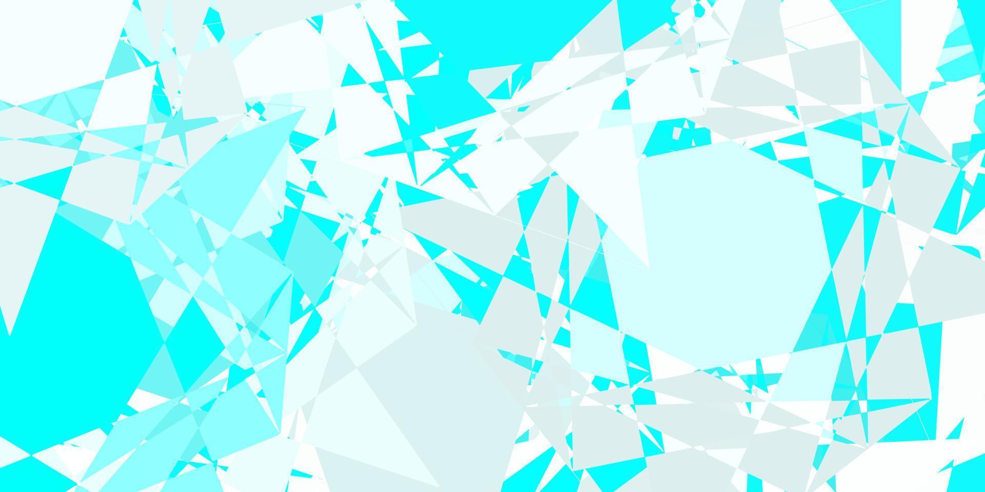 Light green vector layout with triangle forms.