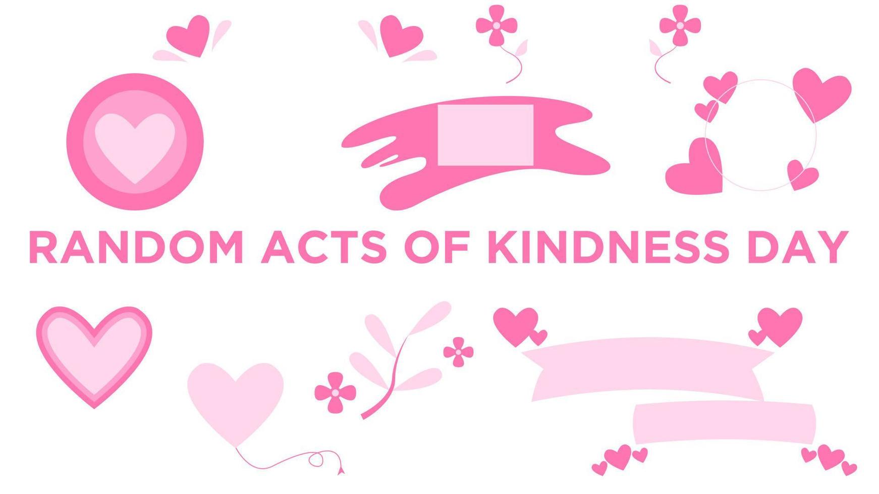 Random Acts of Kindness Day vector