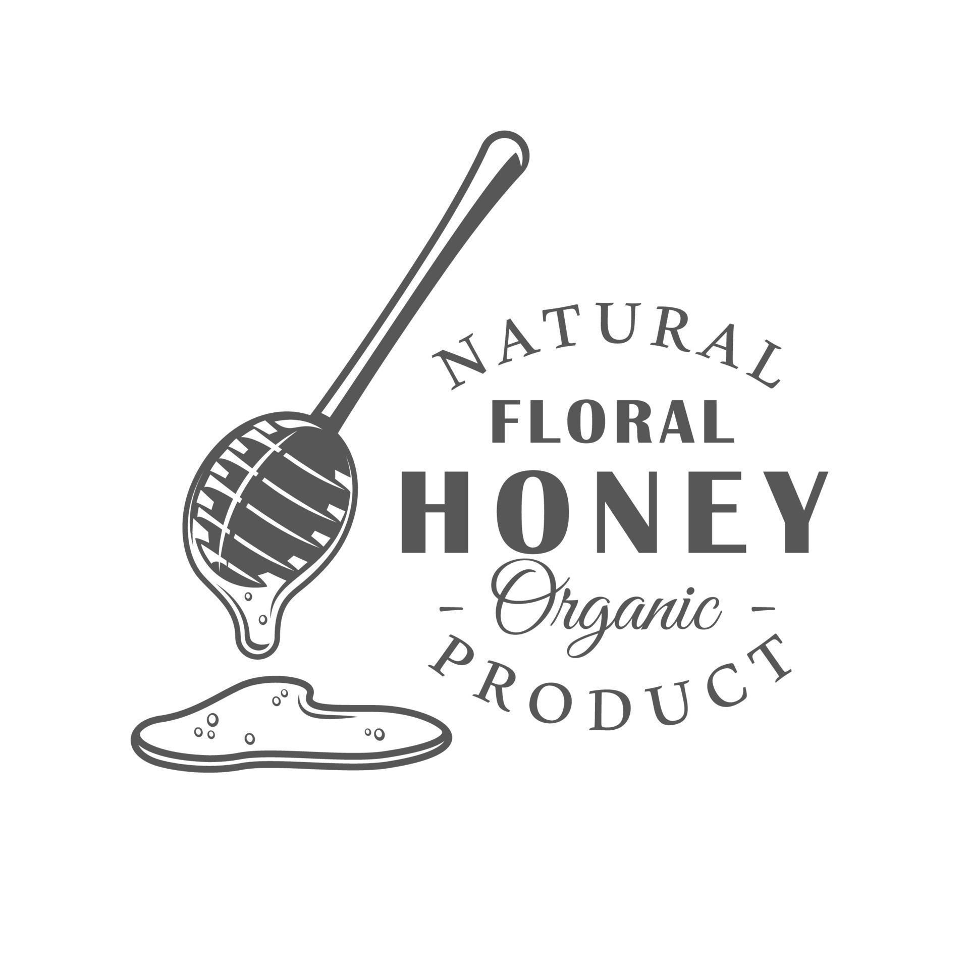 Vintage honey label 23133527 Vector Art at Vecteezy