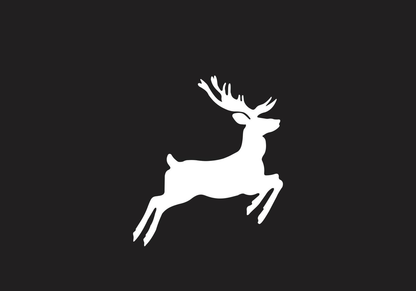 this is a deer icon design vector