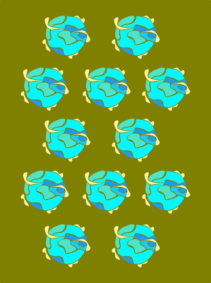 Abstract nature earth day illustration texture vector