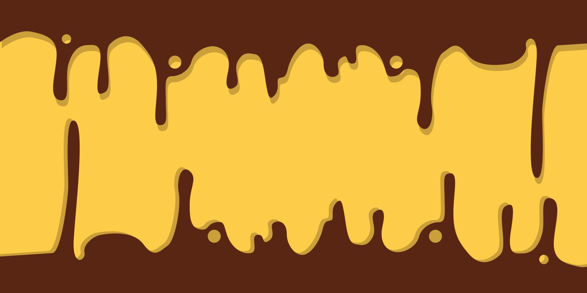 set of flat vector hot chocolate, cocoa or coffee, melted, splashes with drops, lumps, spots. Consuming liquid dessert, advertising product, splash design element for promo