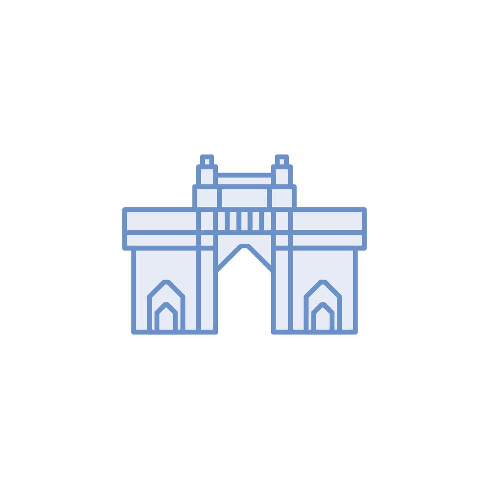 mumbai landmarks vector for website, UI Essential, symbol, presentation