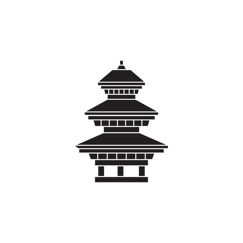 nepal landmarks vector for website, UI Essential, symbol, presentation