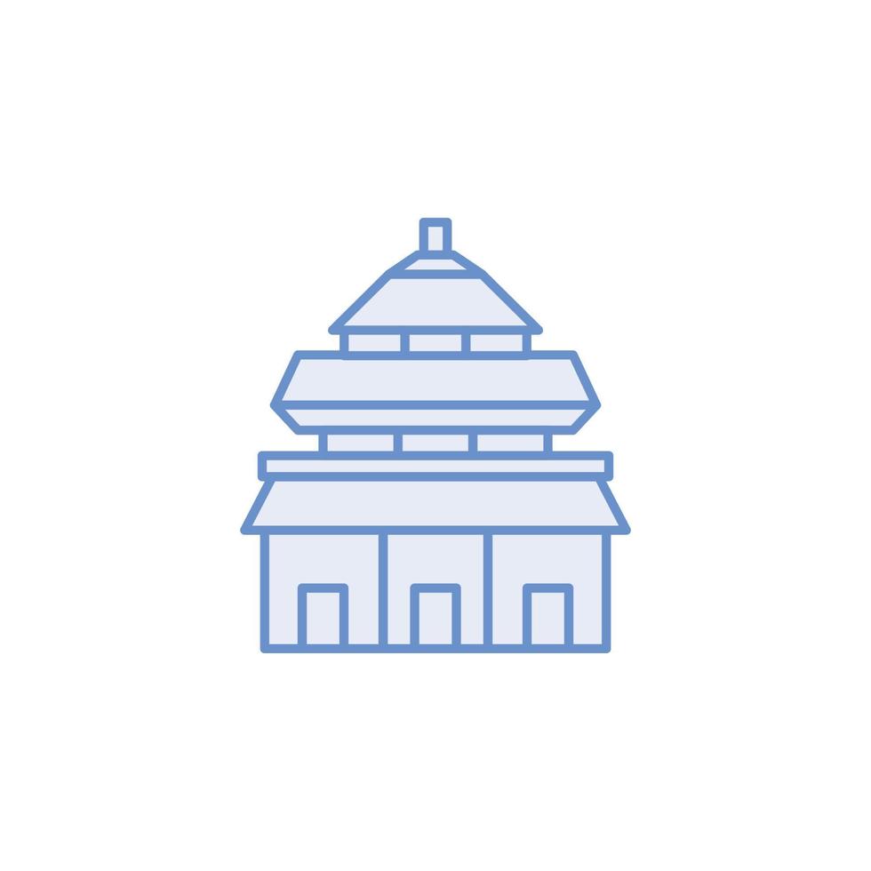 beijing landmarks vector for website, UI Essential, symbol, presentation