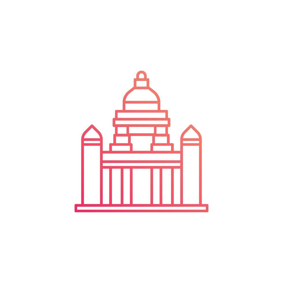 bangalore landmarks vector for website, UI Essential, symbol, presentation