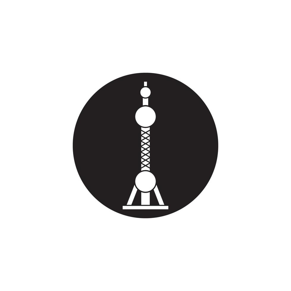 shanghai landmarks vector for website, UI Essential, symbol, presentation