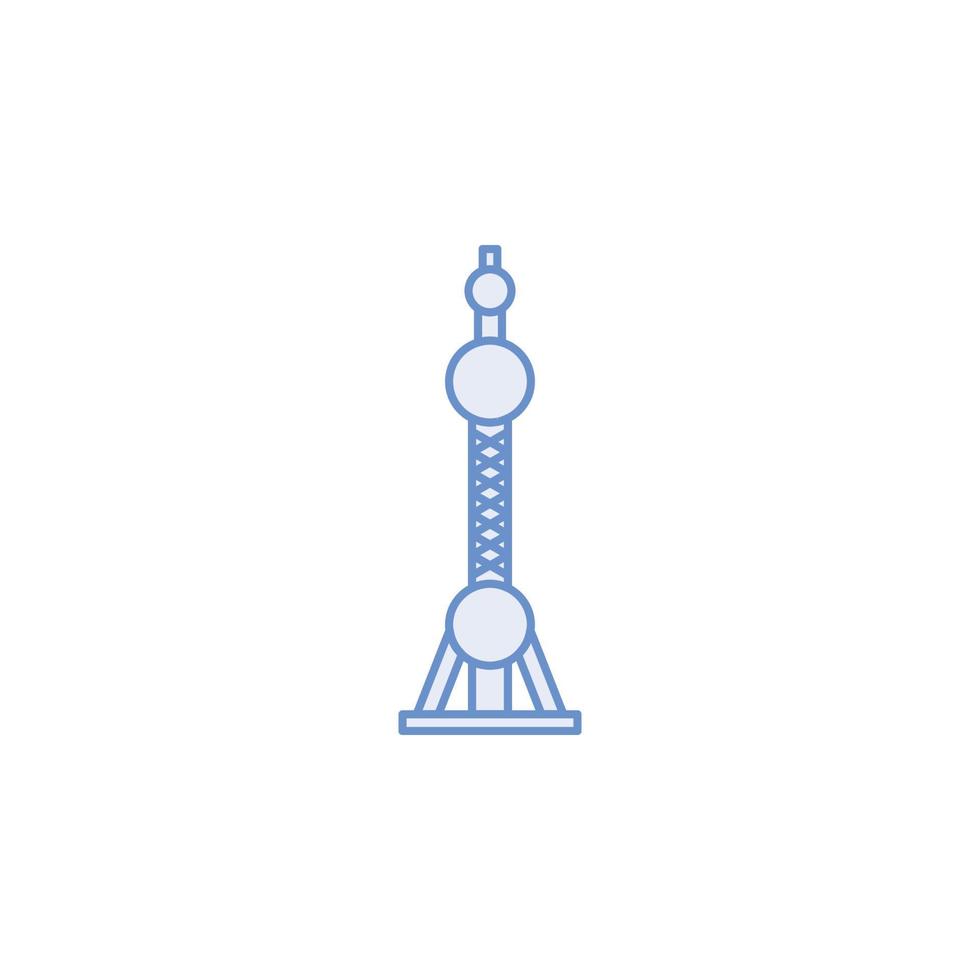 shanghai landmarks vector for website, UI Essential, symbol, presentation