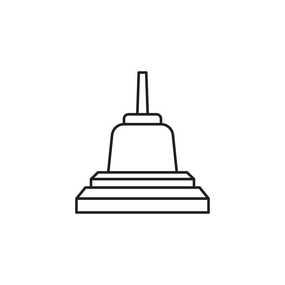 jakarta landmarks vector for website, UI Essential, symbol, presentation