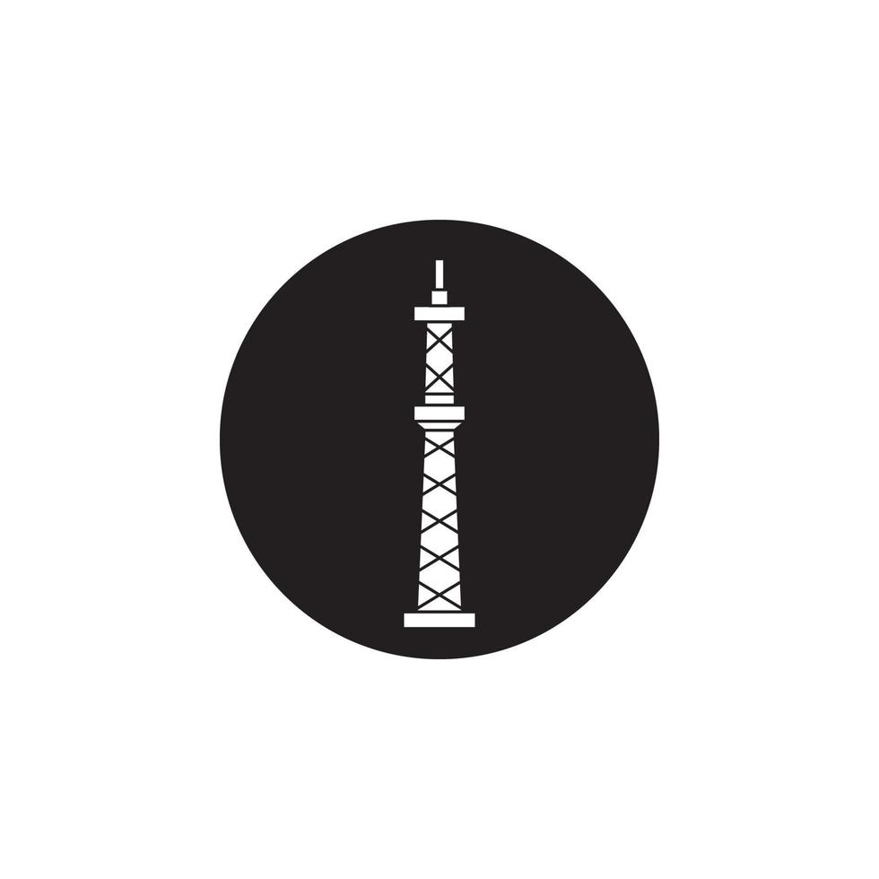 tokyo landmarks vector for website, UI Essential, symbol, presentation
