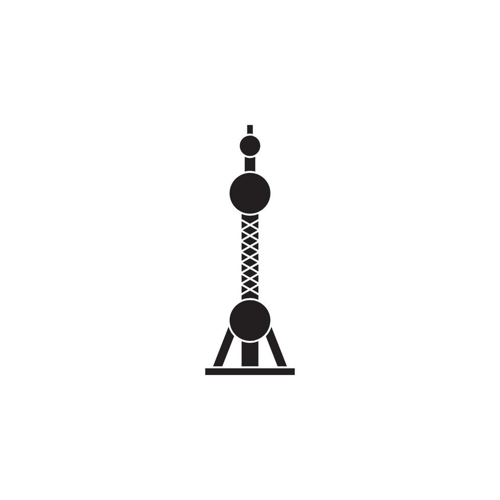 shanghai landmarks vector for website, UI Essential, symbol, presentation