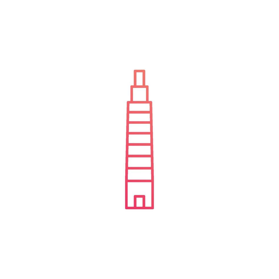 taiwan landmarks vector for website, UI Essential, symbol, presentation