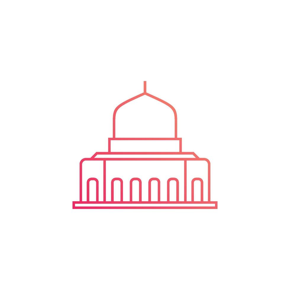 palestine landmarks vector for website, UI Essential, symbol, presentation