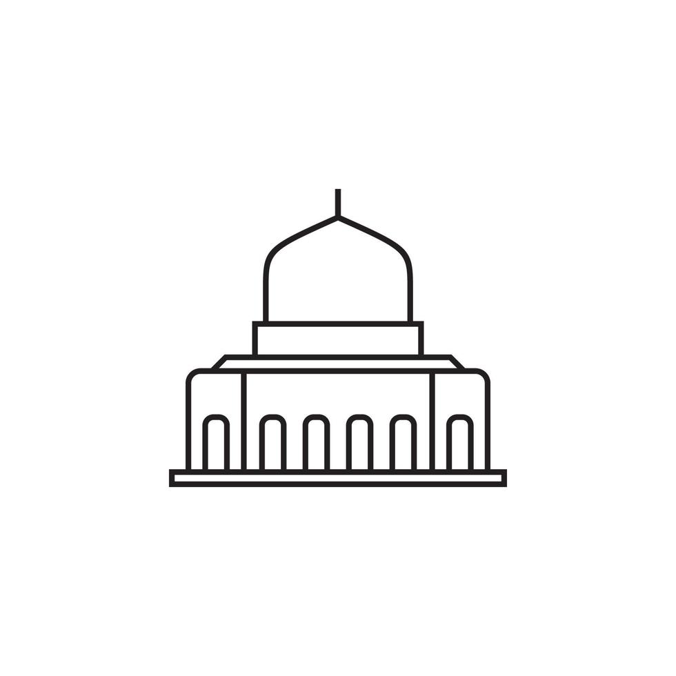 palestine landmarks vector for website, UI Essential, symbol, presentation