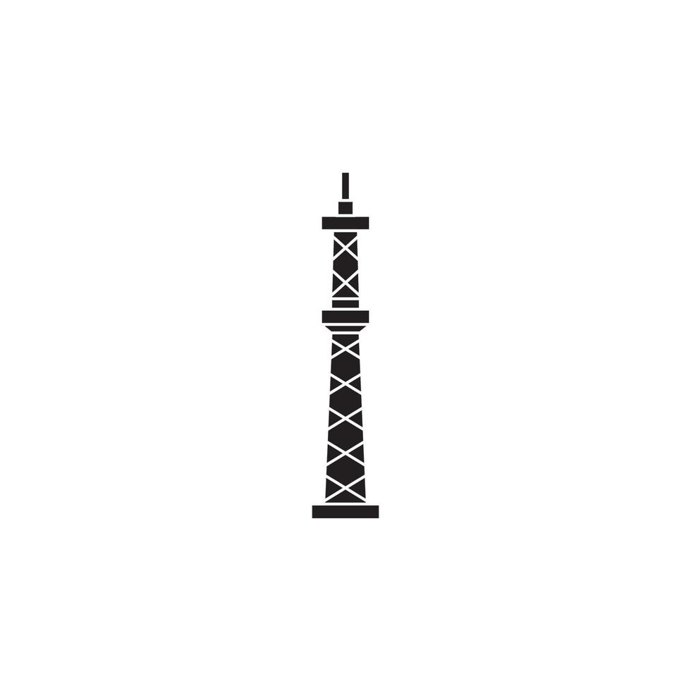 tokyo landmarks vector for website, UI Essential, symbol, presentation