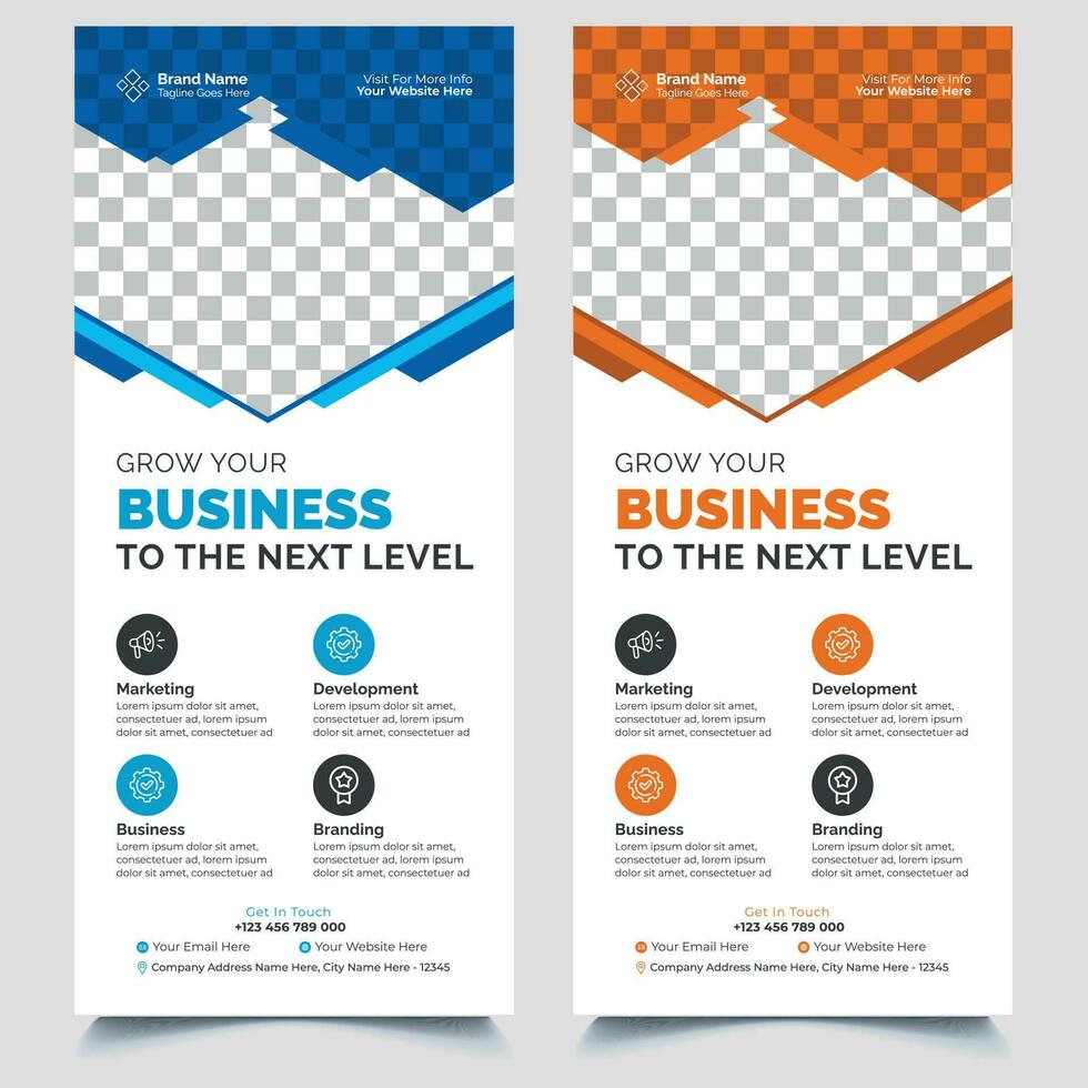 Corporate Rillup Banner vector