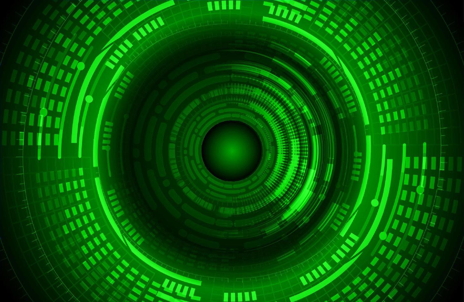Modern Cybersecurity Eye on Technology Background vector