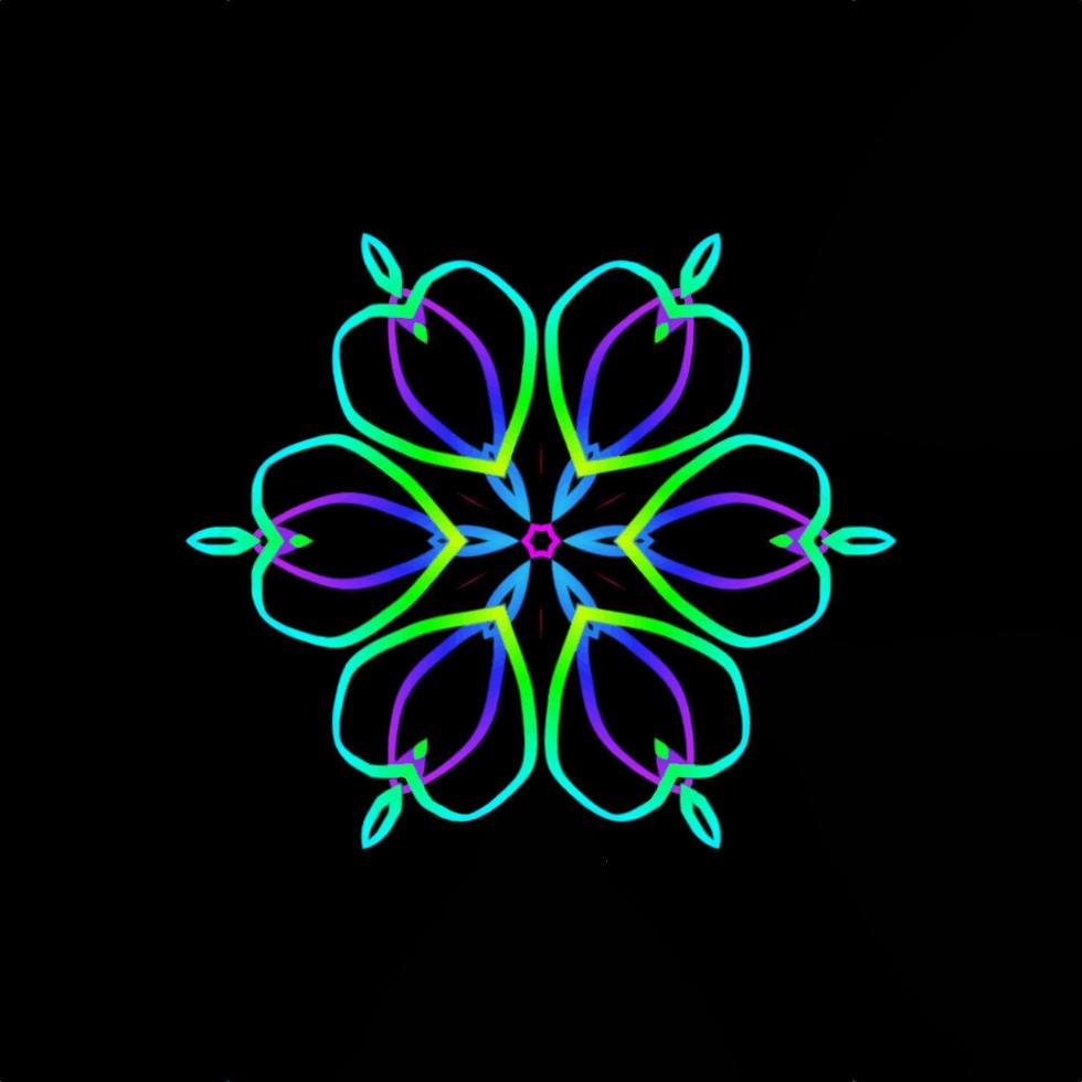 Abstract kaleidoscope background. Beautiful kaleidoscope seamless pattern. Multicolor mosaic texture. Seamless kaleidoscope texture. Unique kaleidoscope design vector
