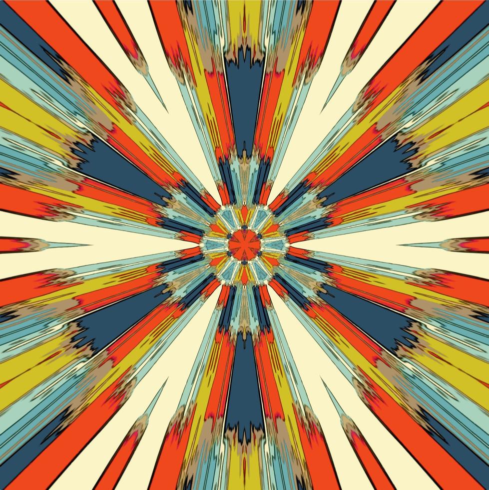 Abstract kaleidoscope background. Beautiful kaleidoscope seamless pattern. Multicolor mosaic texture. Seamless kaleidoscope texture. Unique kaleidoscope design vector