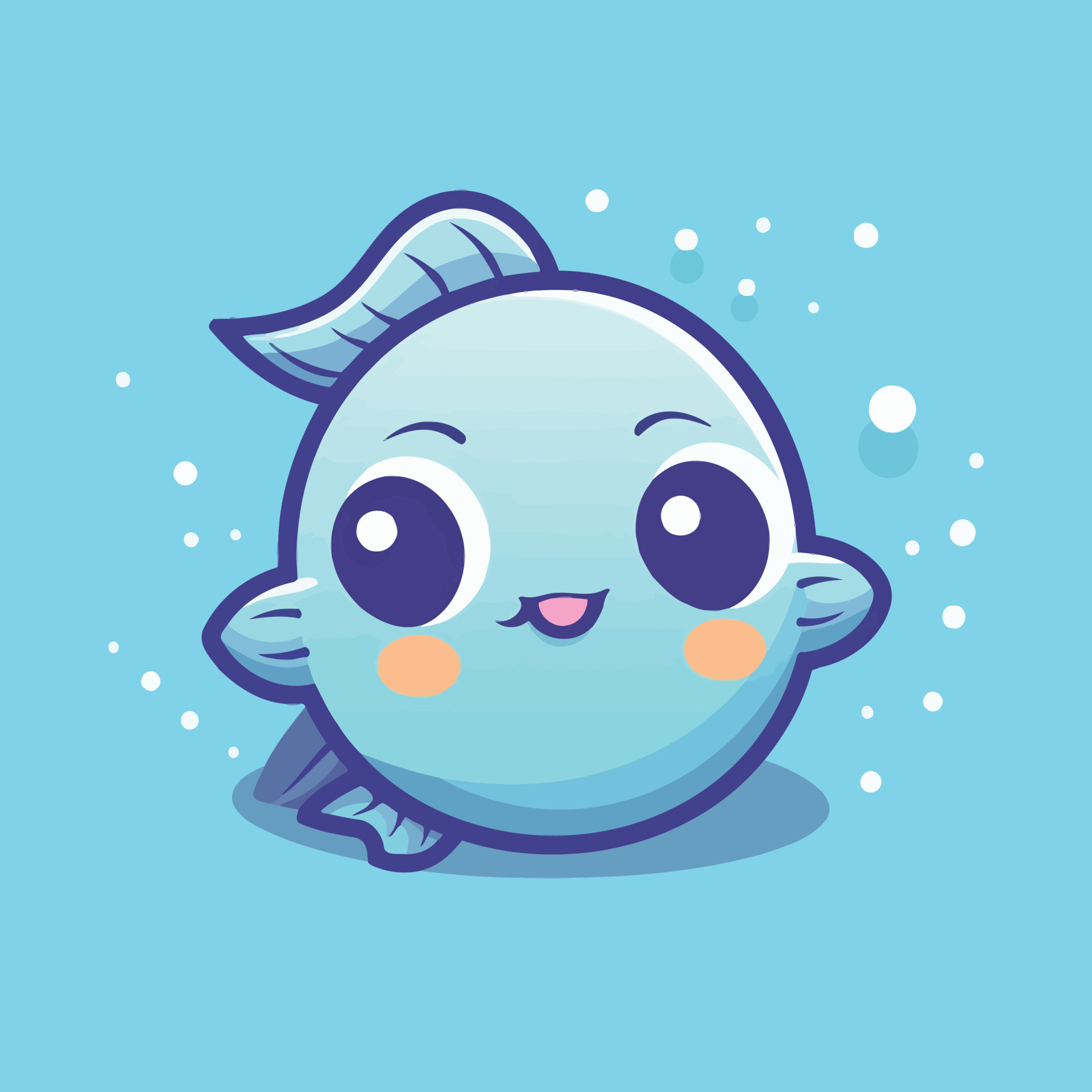 How to Draw a Cute Fish Easily | Free Printable Puzzle Games