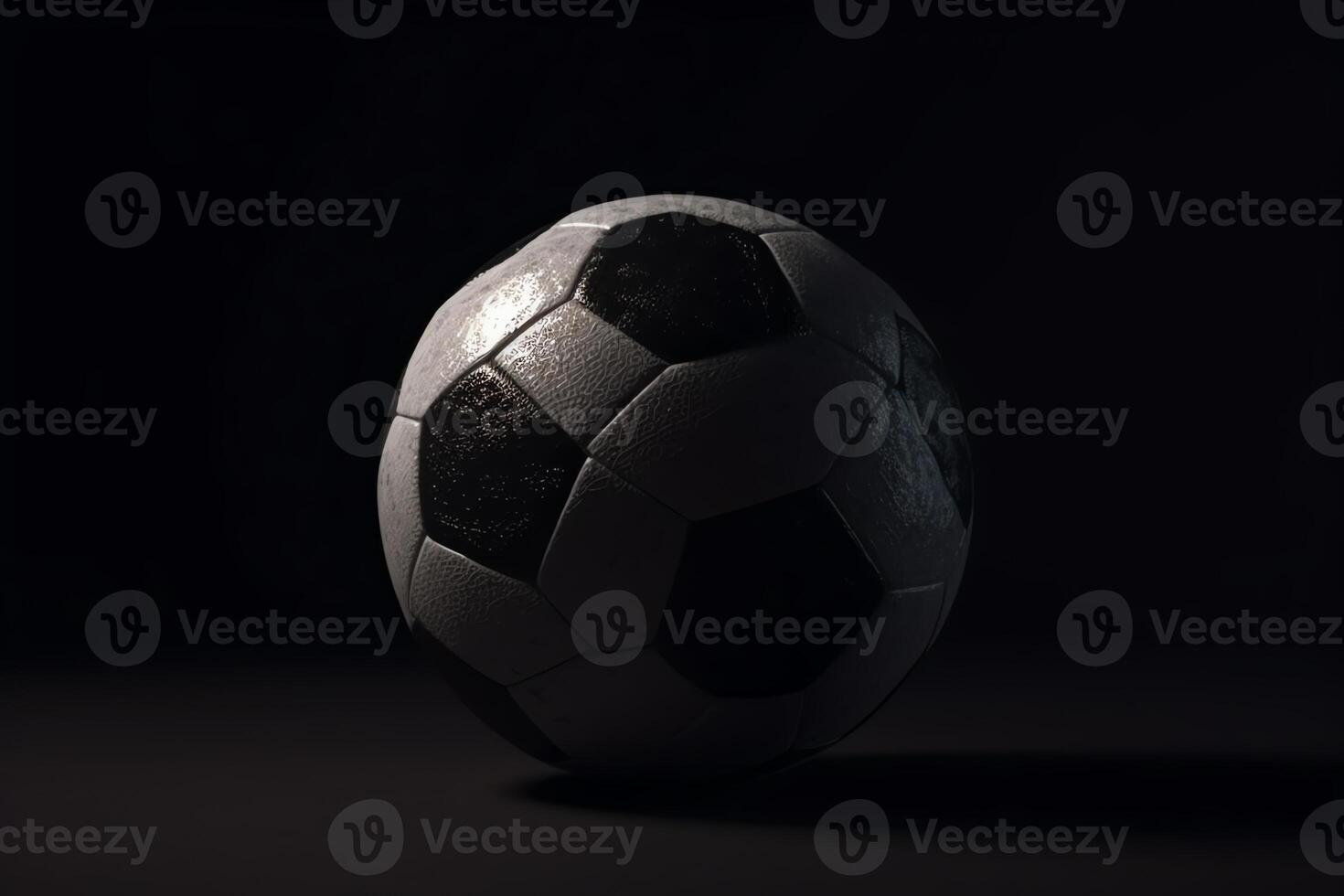 Isolated soccer ball. photo