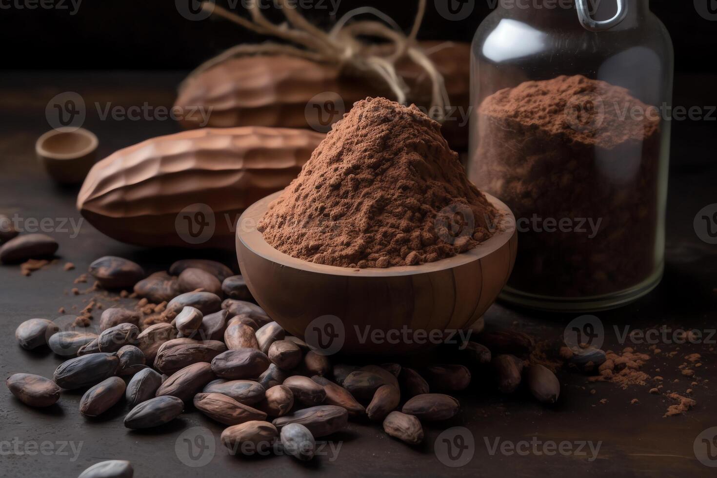 Cocoa. aesthetic graphic art photo
