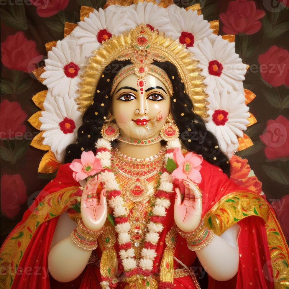 maha gauri images download 23141166 Stock Photo at Vecteezy