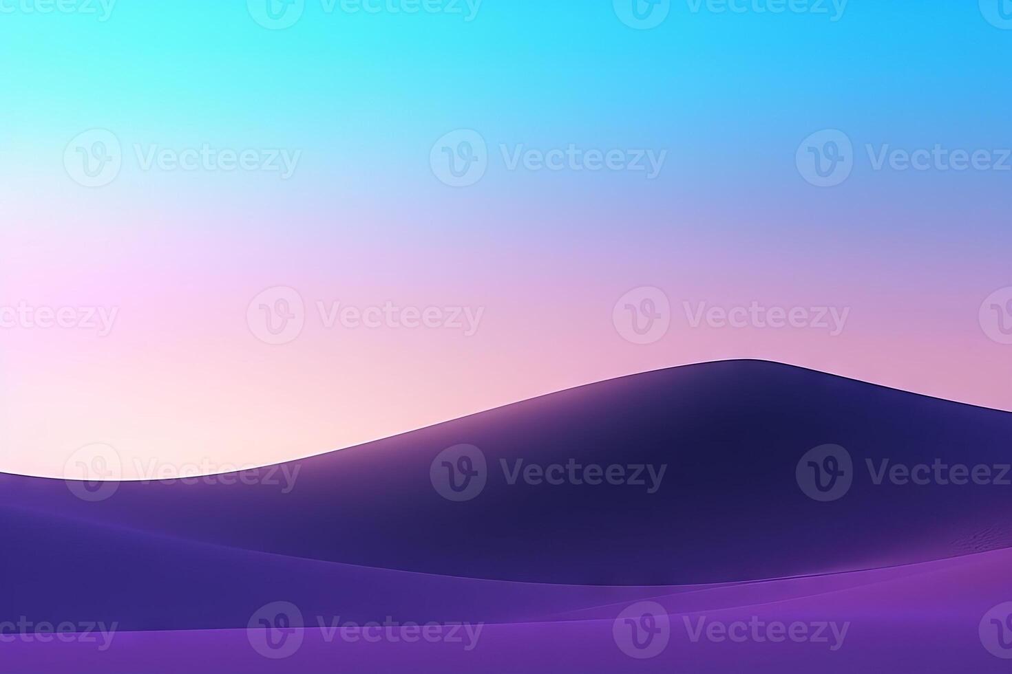 simple Classic gradient of blue and purple color digital landscape photo