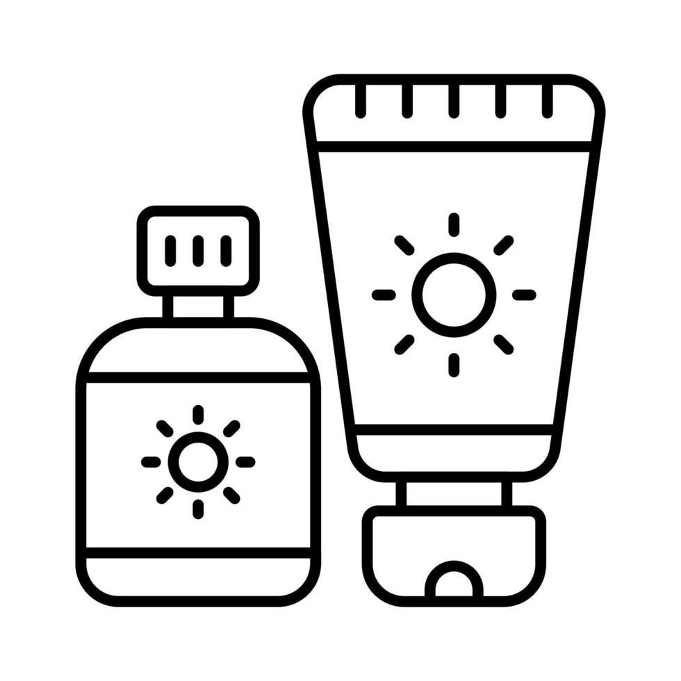 An amazing vector design of sunblock in modern style, premium icon