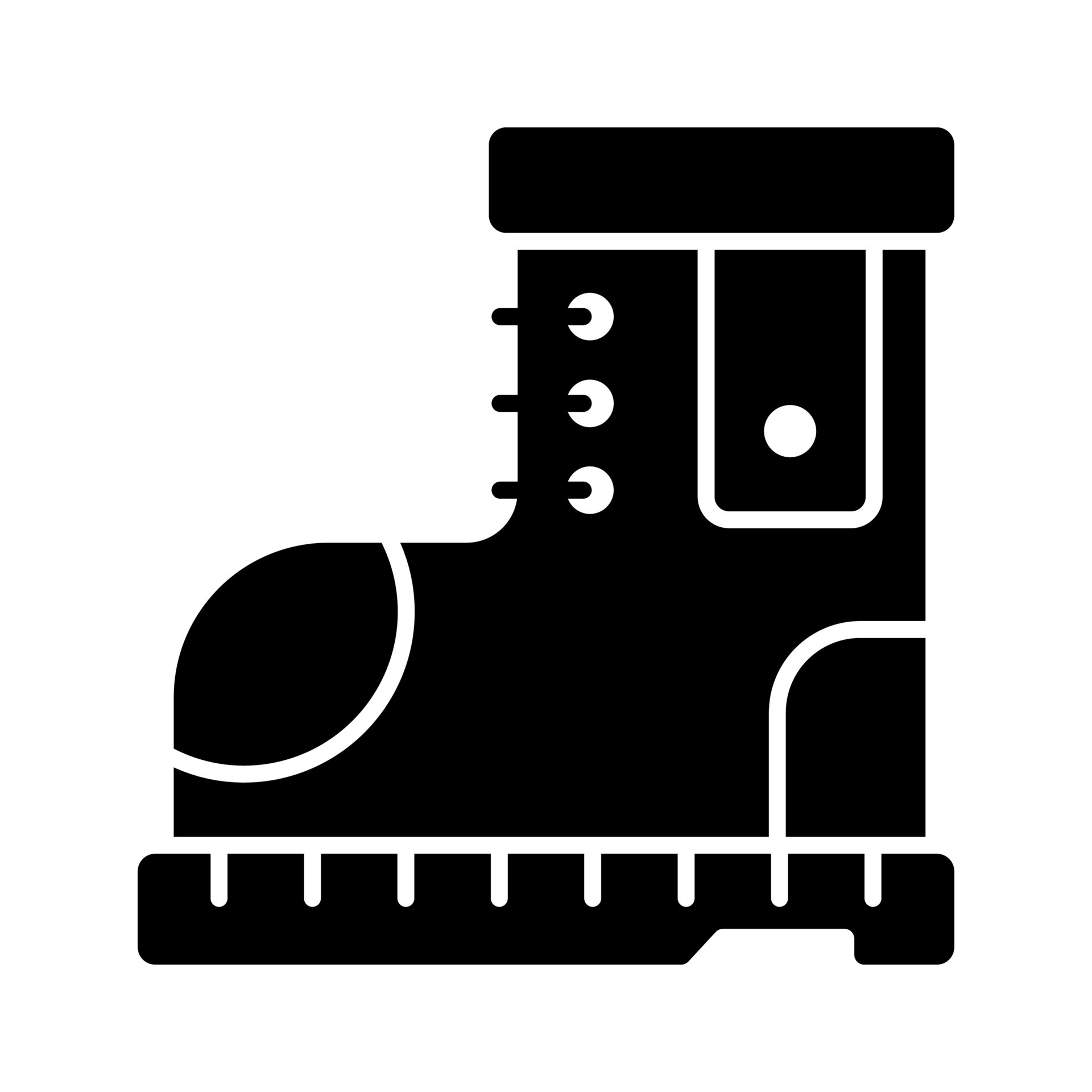 Hiking boot vector design in trendy style, hiking boot icon represents outdoor adventure