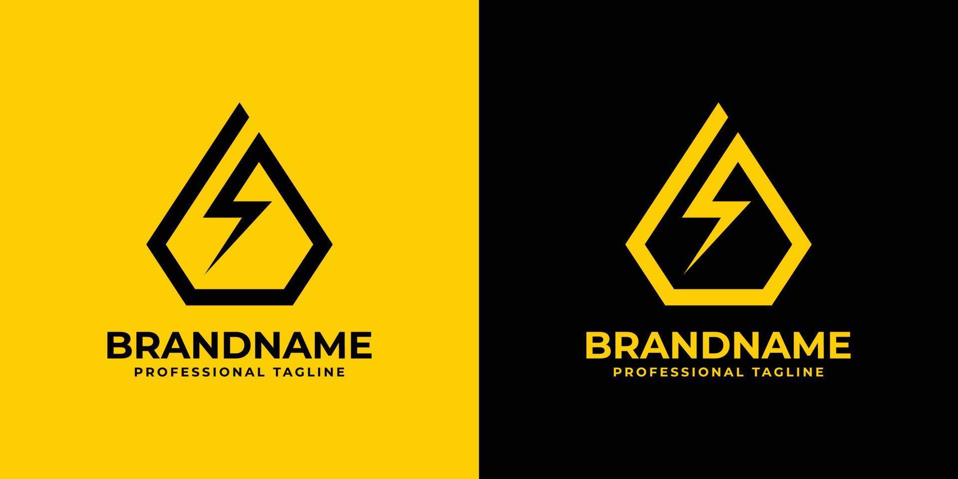 Diamond Power Logo. Suitable for any business related to Diamond and Power. vector