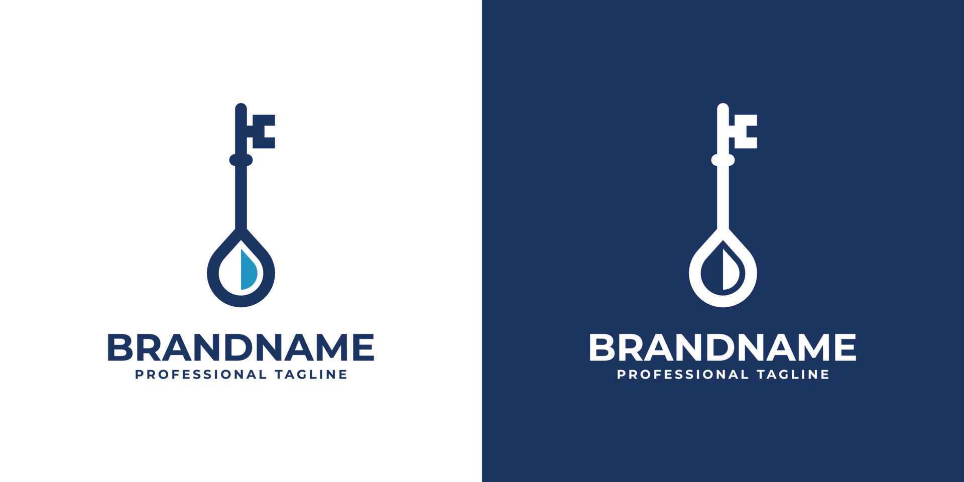 Key Drop Logo. Suitable for any business related to Key and Drop. 23142478 Vector Art at Vecteezy