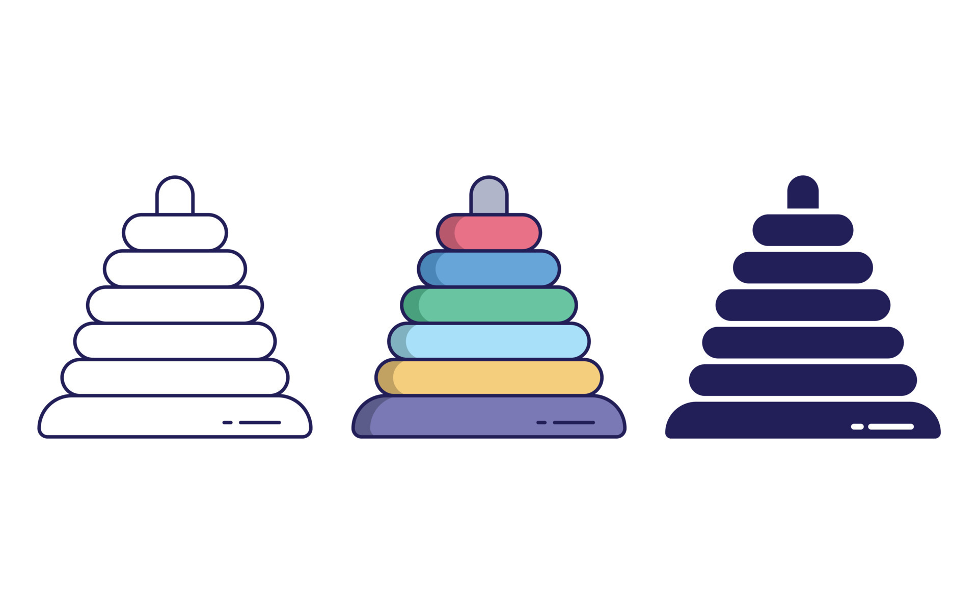 Ring Toss vector icon 23144870 Vector Art at Vecteezy