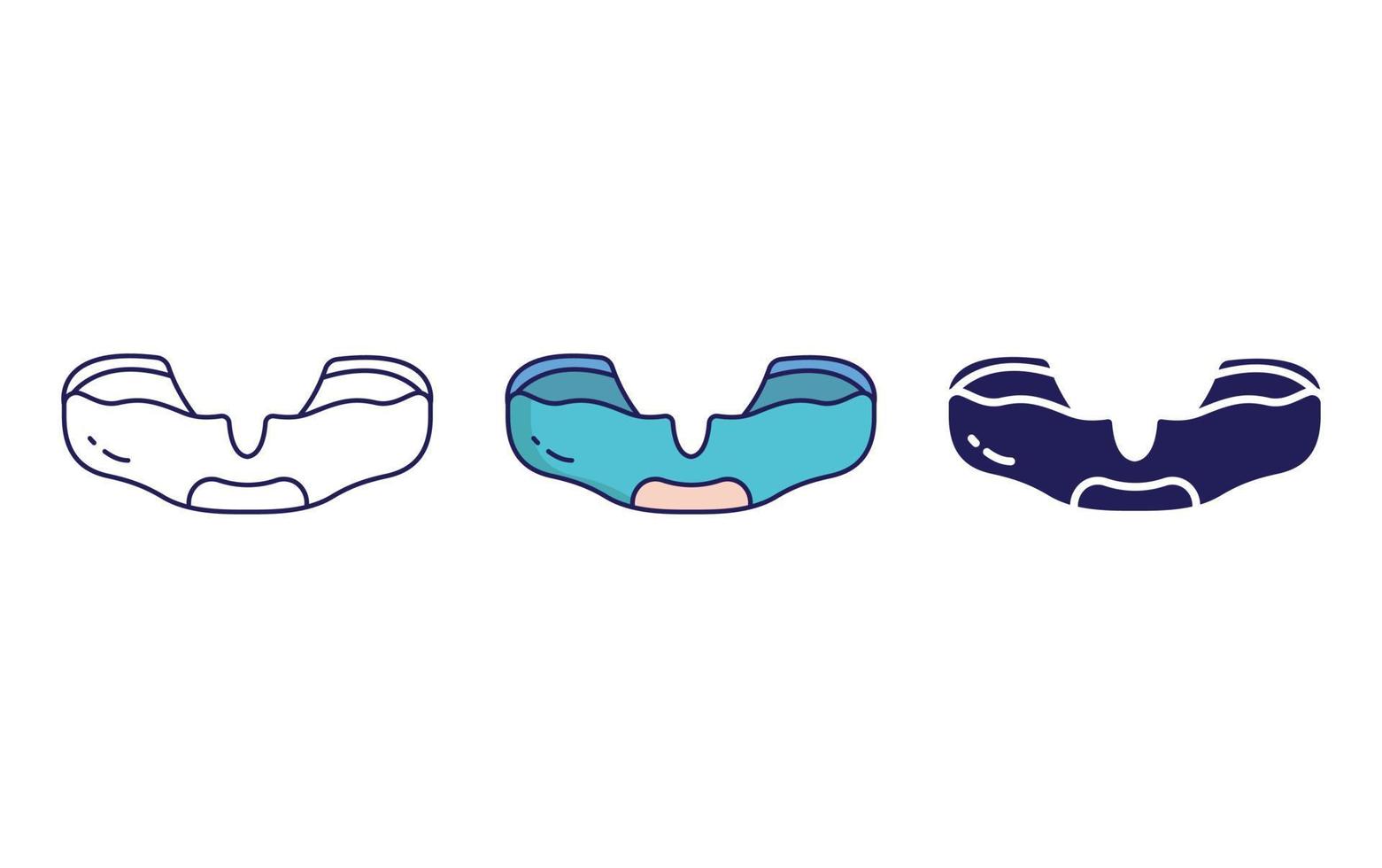 Mouth Guard vector icon