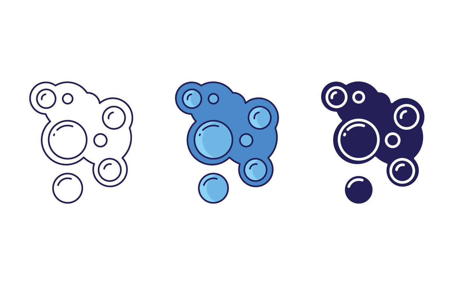 Bubble vector icon