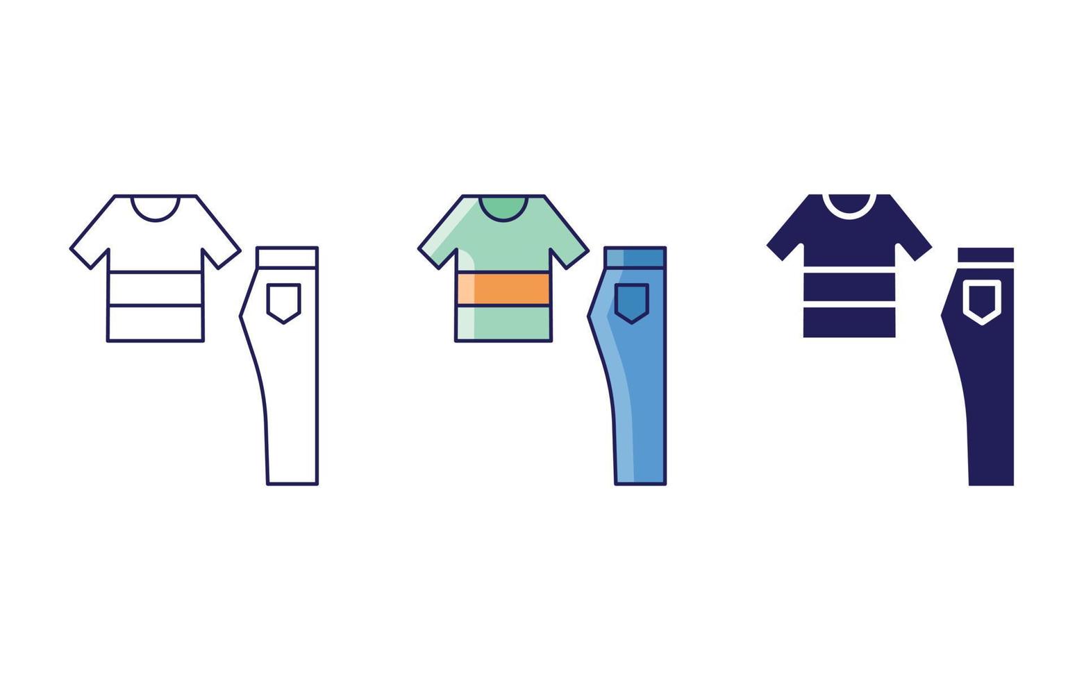 Clothes vector icon