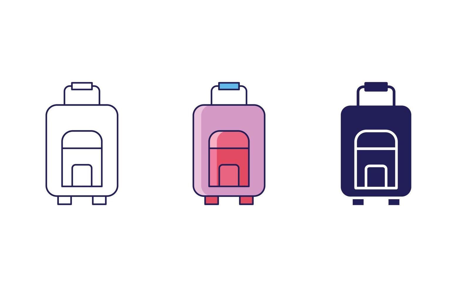 Luggage vector icon