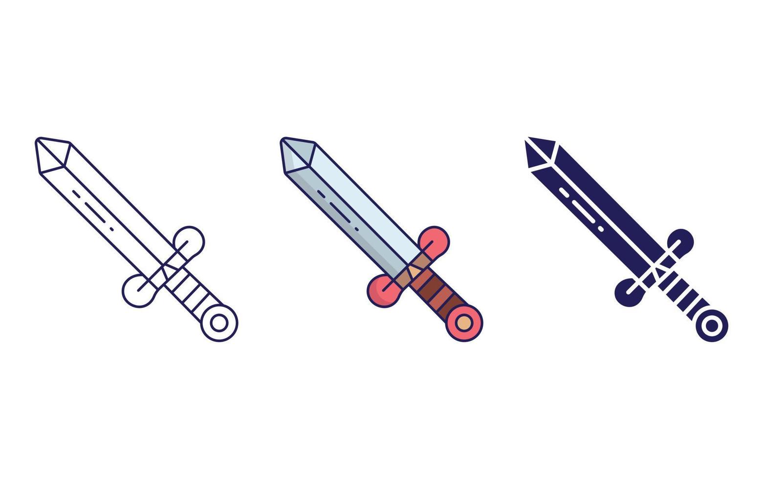 Sword vector icon