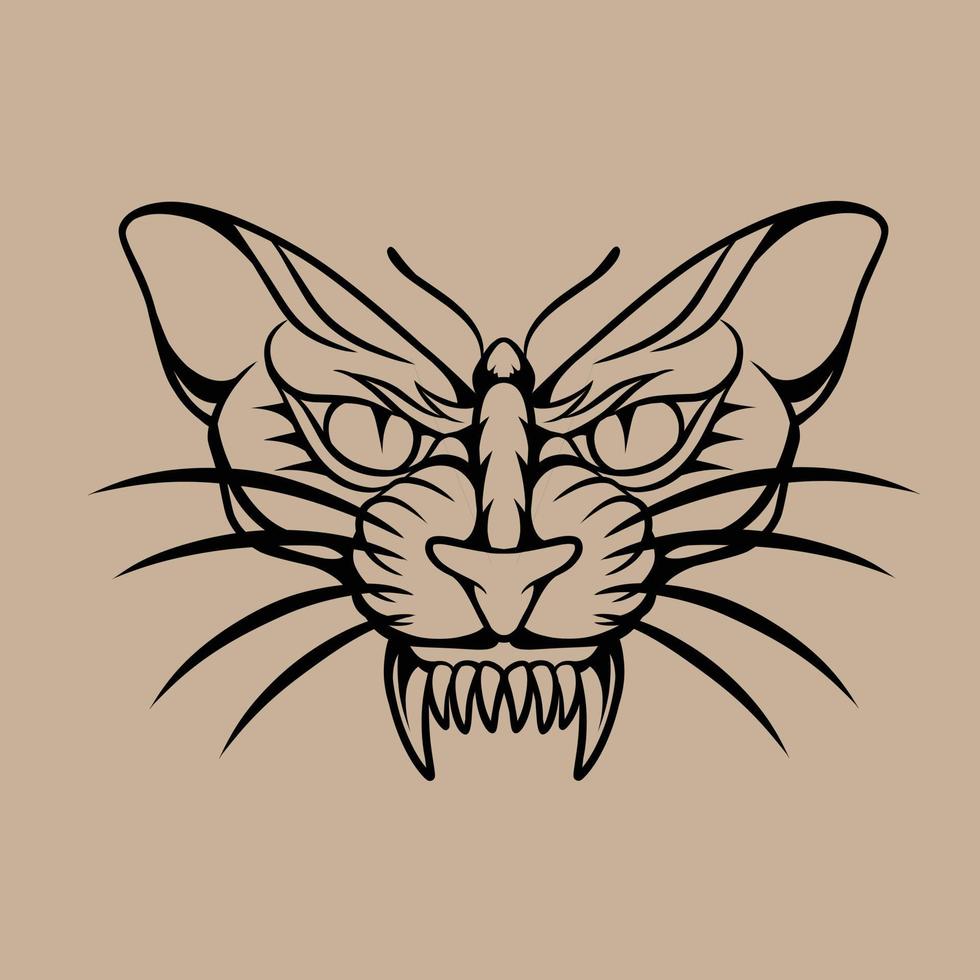 vector old school illustration suitable for branding needs and so on