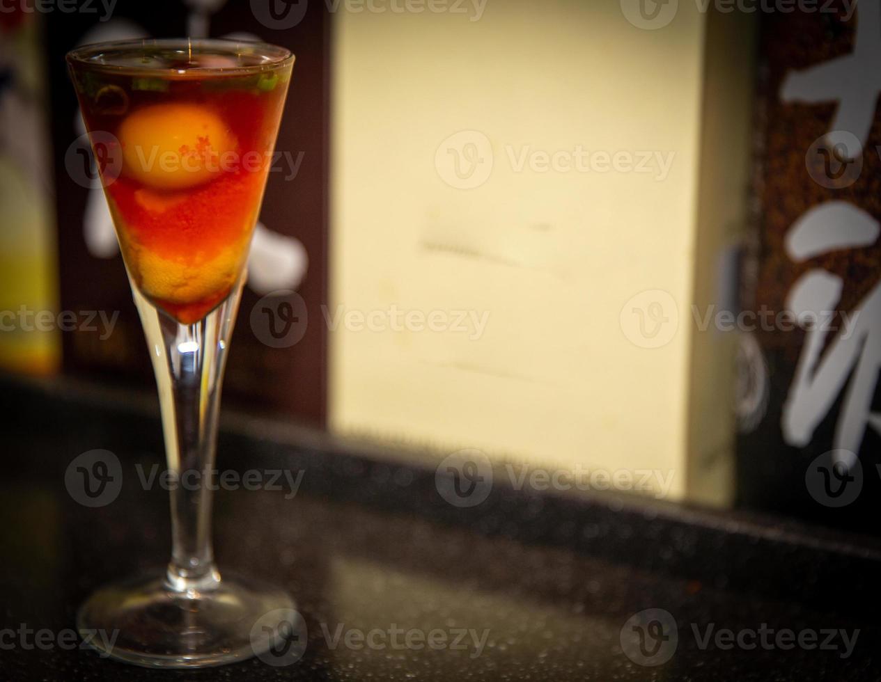 Uni Quail Egg Sake Shooter photo