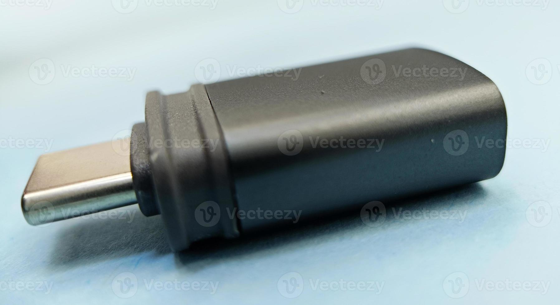 Adapter USB Type C to USB 3.0 Type-C Adapter OTG cable converters.macro shot photo