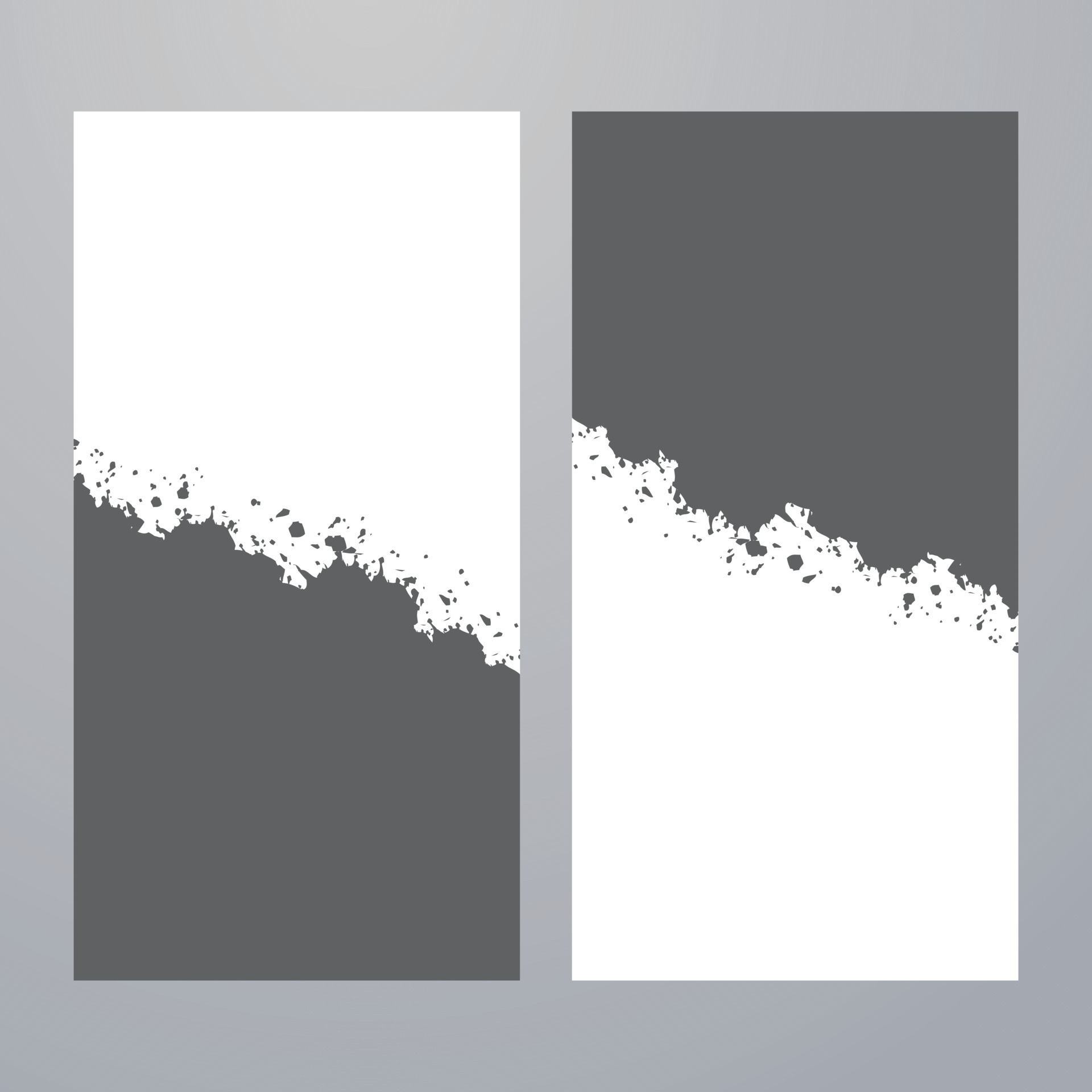 Abstract black and white banner template. 23147423 Vector Art at Vecteezy