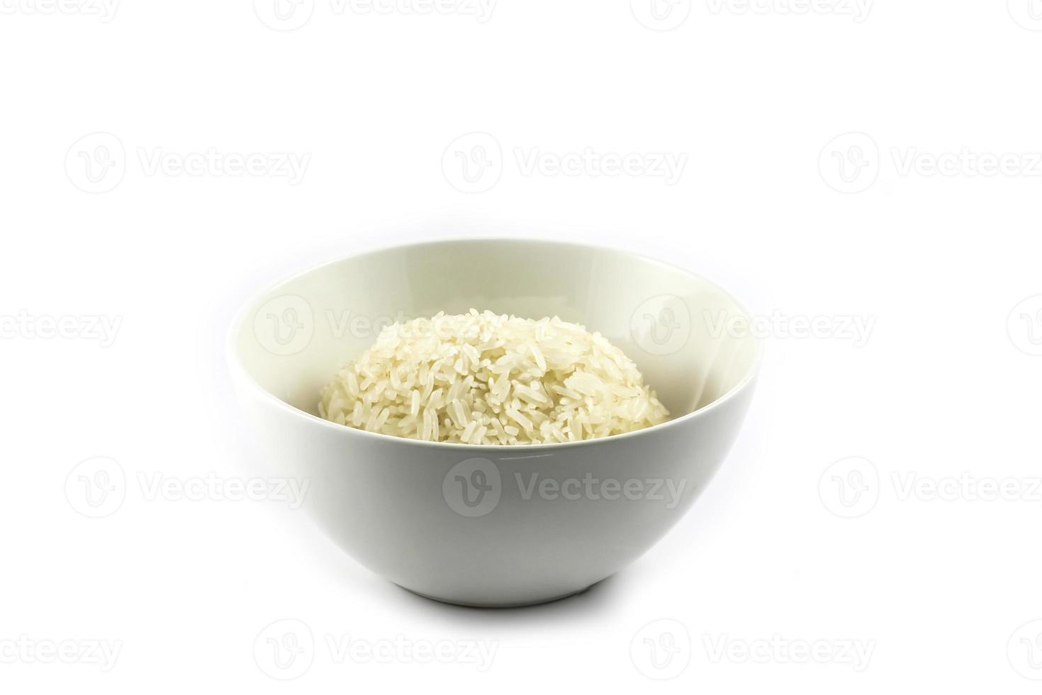 Bowl full of  sticky rice photo