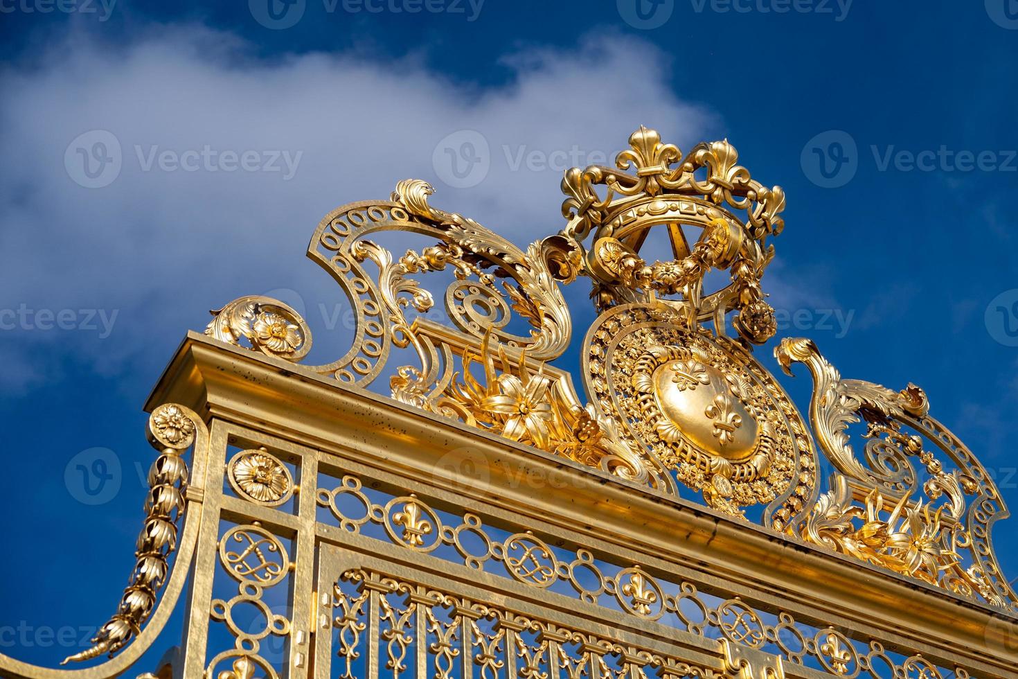 Palace of Versailles outdoor in Paris, France. photo